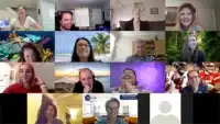 Interactive Virtual Team Building Events via Teams, Zoom and Meet (Featured Image) | Blog Post | Nate Jester | Ace of Illusions