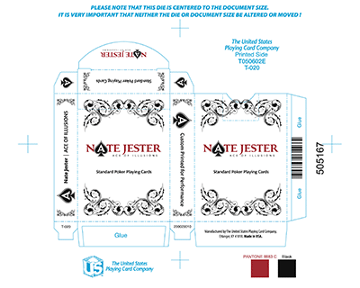 custom playing cards box